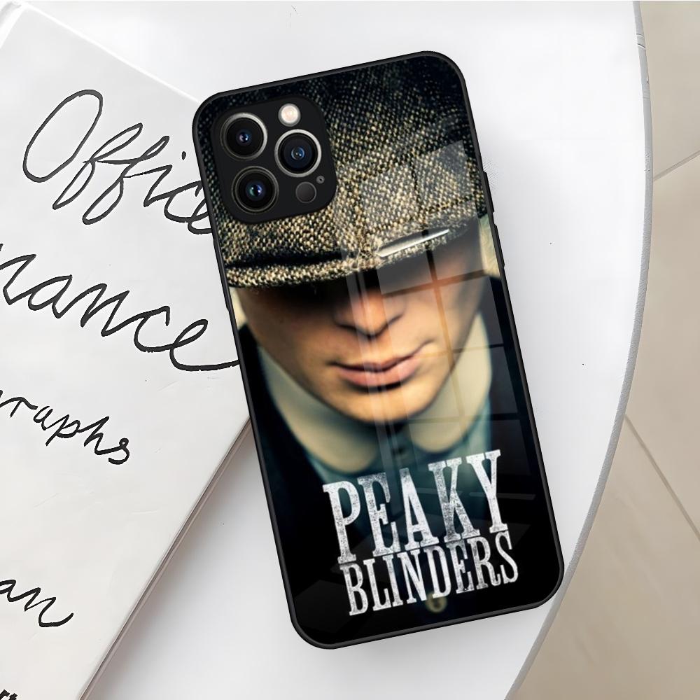 Чехол для телефона Peaky Blinders Томас Шелби для Iphone 16 15 14 12 11 13 Pro Max Mini X Xr Xs Se 8 Puls Стеклянная крышка