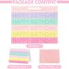 Reusable Party Decoration Boxes Colorful Gift Boxes Birthday Gift Bag  for Birthday, Baby Shower
