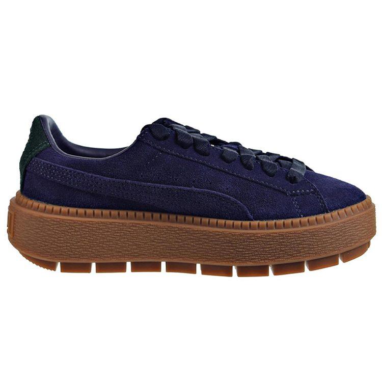 Puma Замшевая платформа 'Фиолетовая' Женская 367066-01