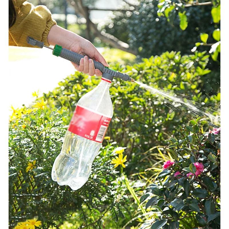 Ручной опрыскиватель с воздушным насосом высокого давления, регулируемое сопло для бутылки для напитков, садовые инструменты и оборудование, бутылка-спрей