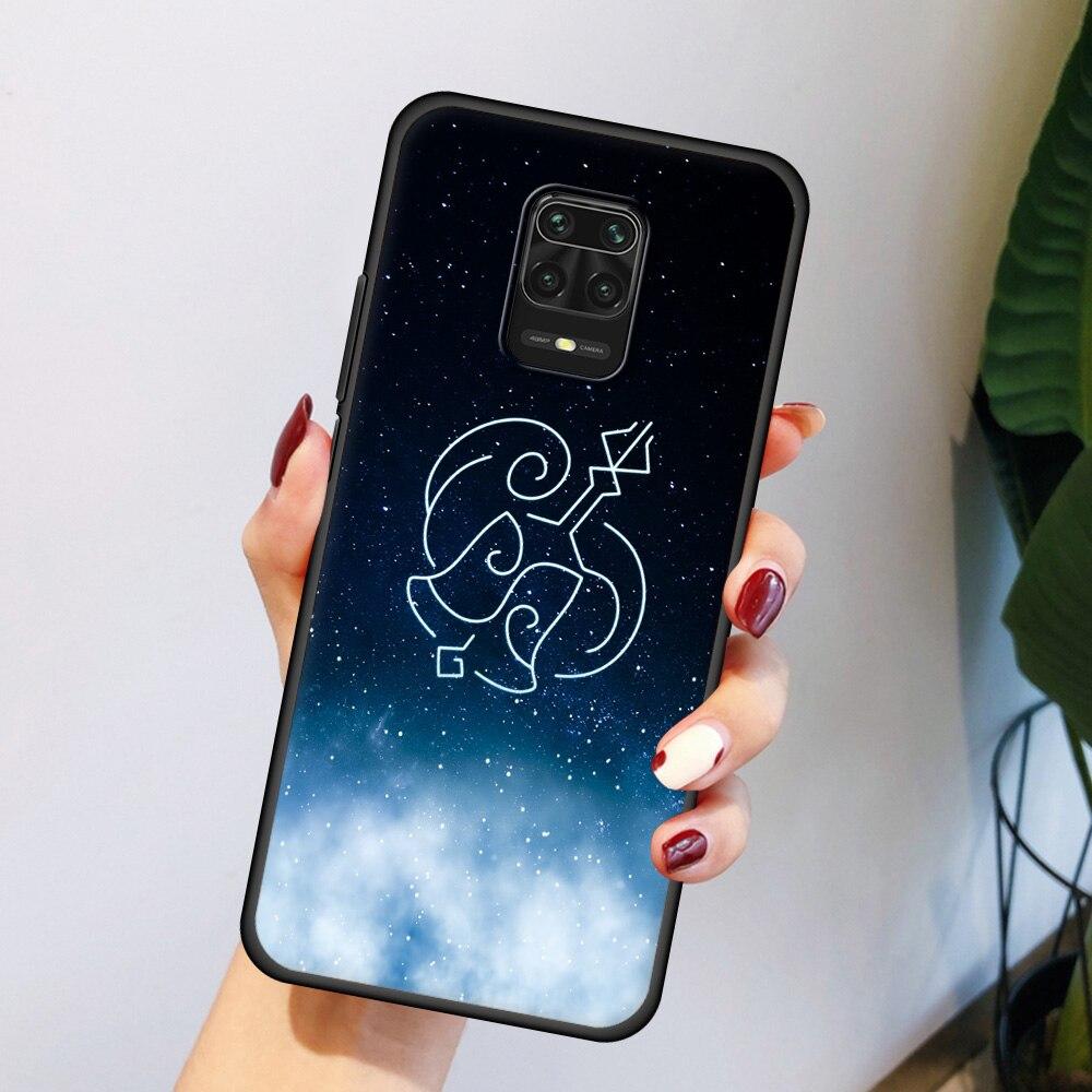 Аниме genshin Impact Constellation eula для Xiaomi Redmi Note 9S 9 8 7 10 Pro 8T 9C 9A 8A K40 Мягкий чехол для телефона из ТПУ черный чехол