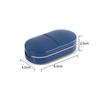 Pill Cutter with Invisible Storage Box Portable 2 In 1 Mini Drug Tablet Medicine Dustproof Divider Organizer Crusher Pill Box