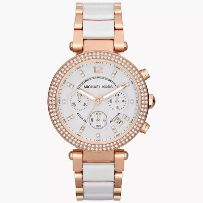 MK5774 Parker Chronograph двухцветные женские часы