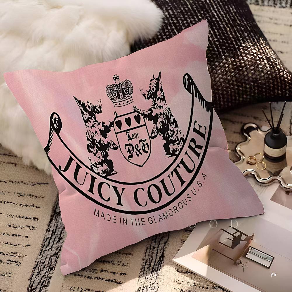 Парфюмы J-Juicy C-CoutureS-S Офисная наволочка-подушка Чехол на автомобильную подушку45X45СМ Наволочка для поясничной подушки Наволочка для диванной подушки