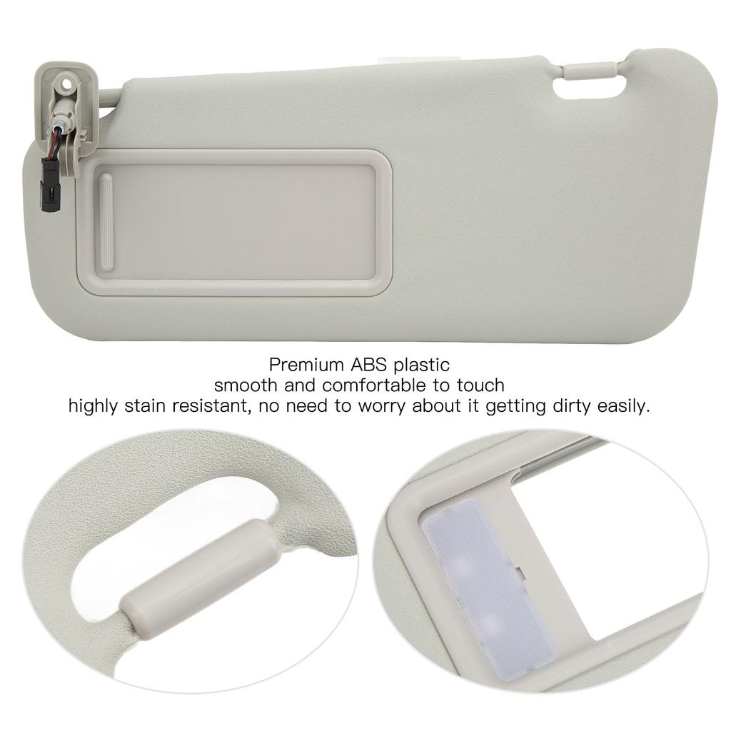 Left Driver Side Sun Visor Interior BBM2 69 320C 75 Replacement for  3 Hatchback 2010‑2013 Left Sun Visor BBM2 69 320C 75