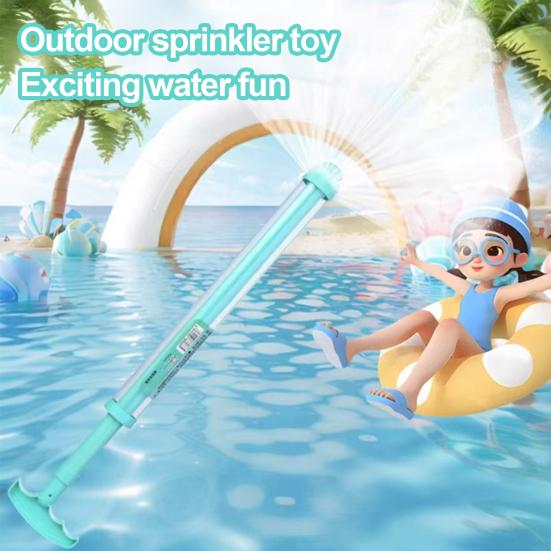 4Pcs Sparklers Water Toy Romantic Splash Toy with Sparkling Spray Pump-Action Porous Water Outlet Toy for Pool Parties Battles Proposals
