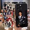 Чехол для телефона 'Танцор М-Майкл Джексон' Cover для Apple 16 Iphone 16 15 14 13 12 11 PRO MAX Мягкий ТПУ Цветной Чехол Funda Coque Shell
