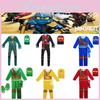 Cool Ninjago Inspired Kids Cosplay Party Clothes Set With Glove Hat And Jumpsuit