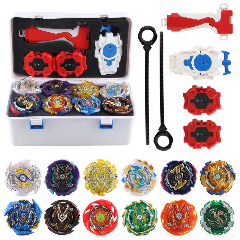 12 гироскопов Gt Beyblade Burst Set W Grip Launcher Портативный ящик для хранения Чехол Верх