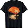 Outdoor-inspired Fishing Print T-shirt Men Clothing Tops Graphic T Shirts Camisas Streetwear Ropa Hombre Vintage T Shirt