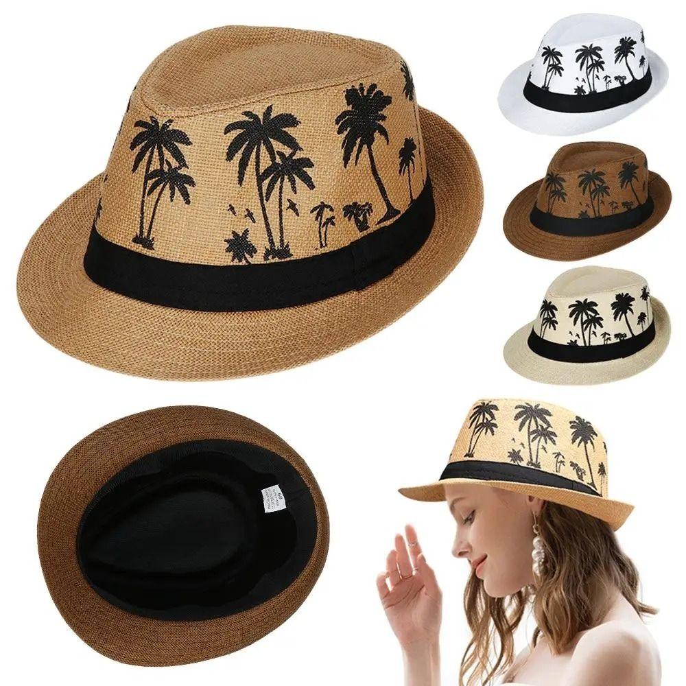 Sun Protection Jazz Hat Breathable Sunbonnet Fashion Top Hats Fedora Cap Summer