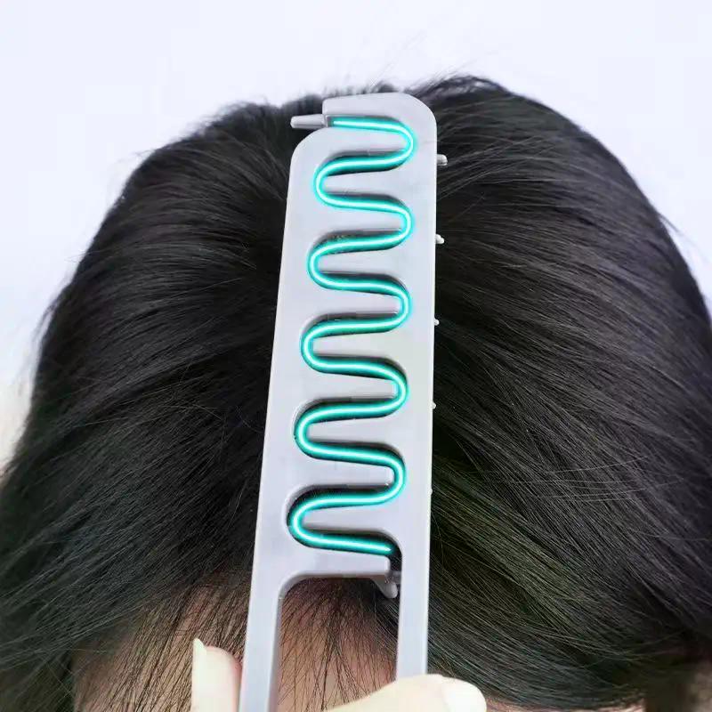 Объемная расческа с широкими зубьями для укладки волос + складная расческа инструменты для завивки пушистая текстура идеально подходит для всех типов волос инструменты для укладки волос