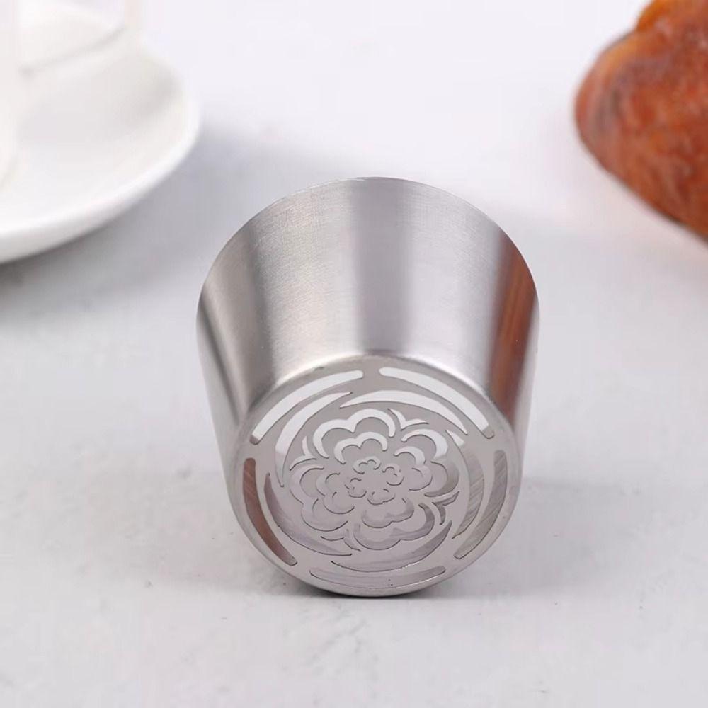 Creative Flower Squeeze Mouth Large Size Cream Piping Tips Pastry Piping Nozzle  Kitchen Gadgets