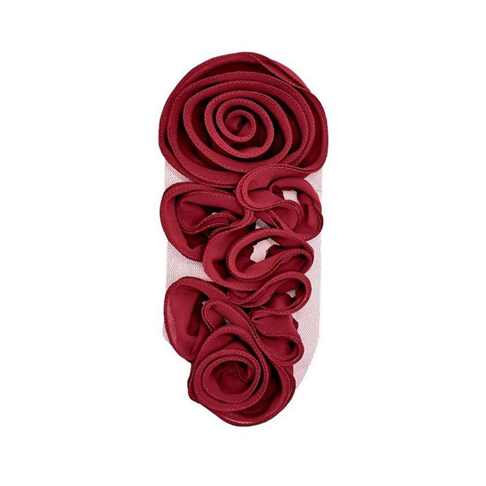 Big Flower 3D Floral Patch Decorative Cloth Fabric DIY Chest Flower Decorative Applique