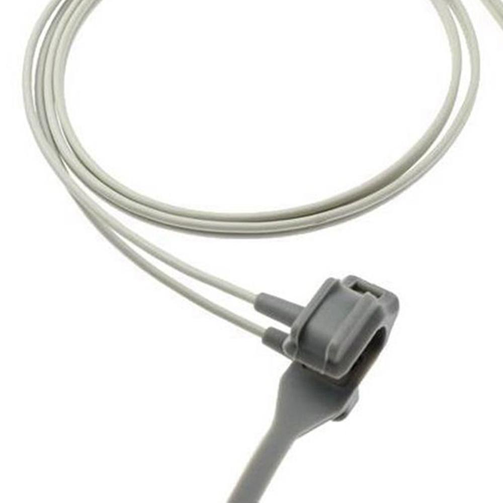 Compatible for Triton 9 Pin Single Slot,Yellow Cover Monitor, Reusable SPO2 Probe Sensor, SPO2 Finger Sensor, Blood Oxygen Saturation Data Monitoring