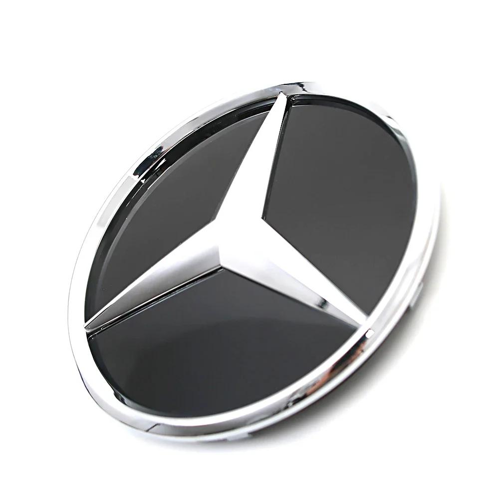 Хромированный серебристый новейший 3D для Mercedes Benz C W205 A W177 S W217 SL R231 CLA W118 CLS C257 GLA H247 GLB X247 Эмблема решетки радиатора