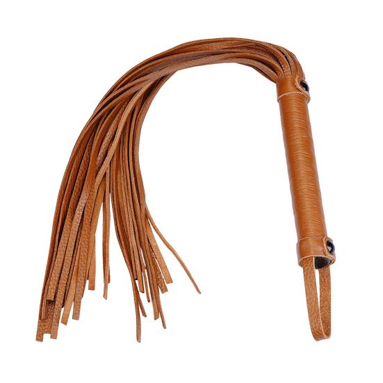 Хлыст-флоггер из искусственной кожи с ручкой из натурального дерева, хлыст для взрослых, хлыст для ролевых игр, аксессуар для косплея для пар