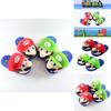 Super Mario Winter Warm Plush Men's Loafer Shoes Non-slip Comfy
