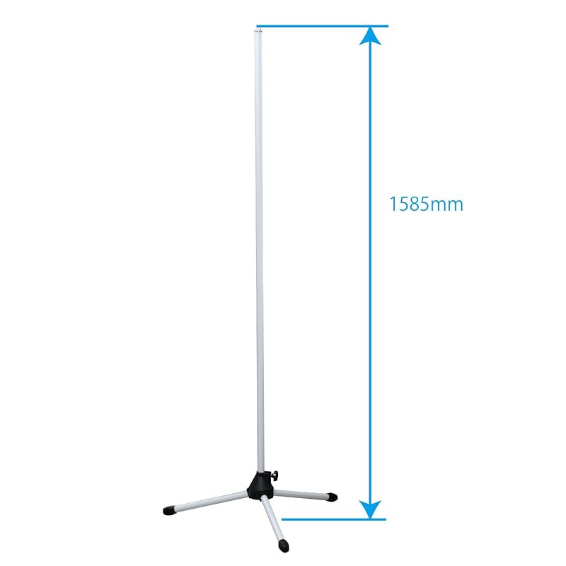 Kikutani легкая прямая микрофонная стойка белая MS-100EYW