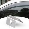 Easy Installation Disassemble Car Stainless Steel Buckle Metal Deflector Wind Rain Fitting Clip