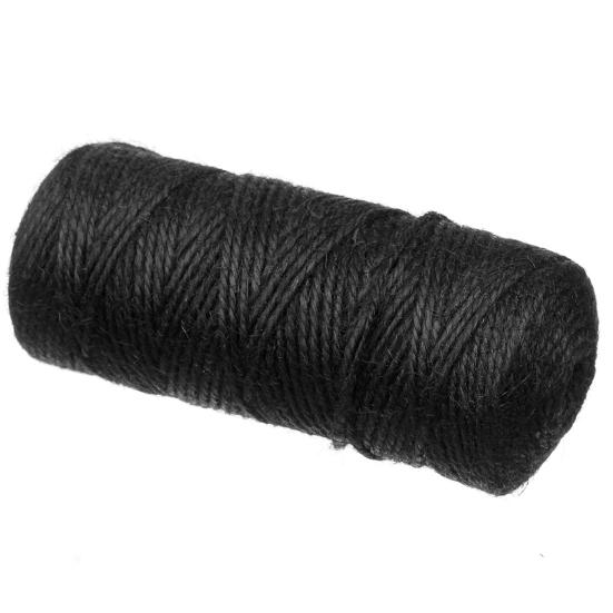 Yousheng 100 м/рулон 2 мм джутовый шпагат 3-слойный натуральный разрезаемый подарочная упаковка упаковка DIY ремесла проект подвесная бирка украшение пеньковая веревка