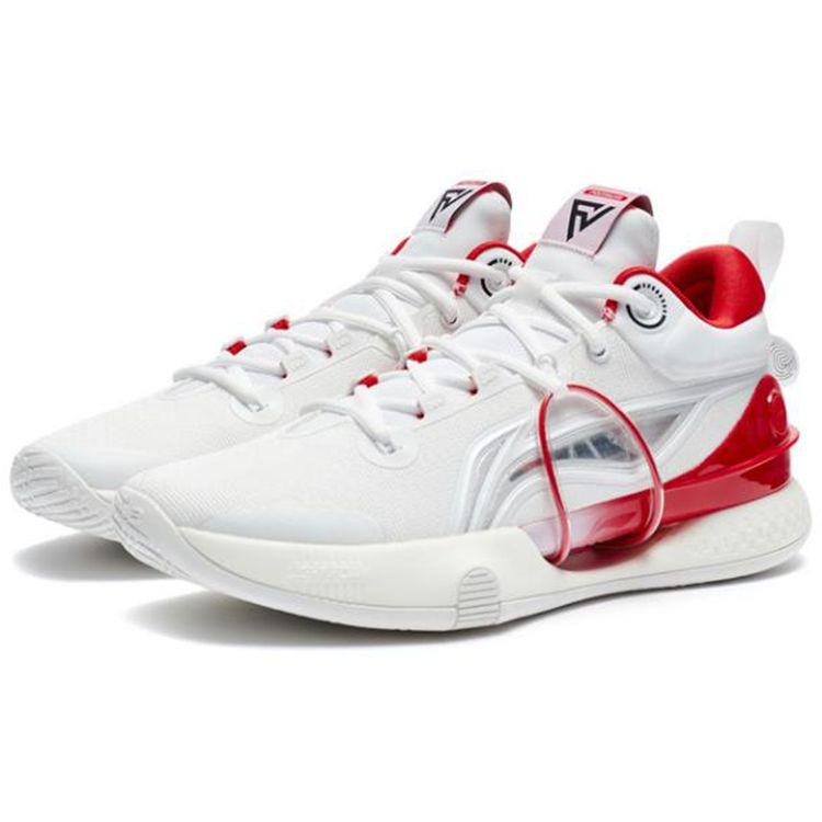Баскетбольные кроссовки Li Ning Flash Attack 8 Premium Men White Red ABAT119-1