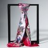 Korean Dongdaemun Cashew Flower Silk Scarf - Large Square, All-Match for Ladies