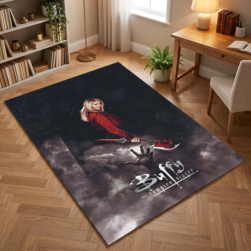 Buffy the Vampire Slayer (1) Office carpets suitable for living rooms bedrooms offices and kitchens a gift for modern home decor