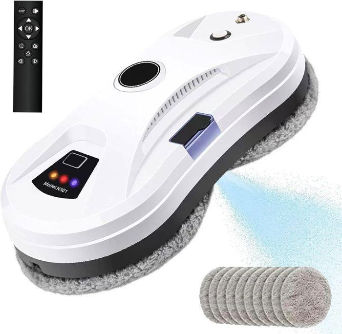 Window Cleaning Robot - DARMOWADE - 5600Pa - 3 Automatic modes - Remote control - 35ml Tank