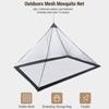Camping Mosquito Net Bed Compact and Lightweight Mesh Tent for Camping Hiking Triangular Outdoors