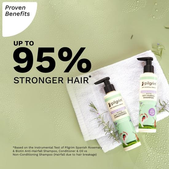 Шампунь и кондиционер против выпадения волос Pilgrim Spanish Rosemary & Biotin (200 мл х 2)