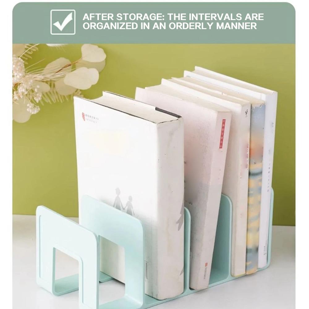 Multi-Purpose Bookends Book Storage Stand Organizer Holder Desk Bookshelf For Book Cd Magazine File School Office Supplies