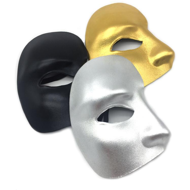 Christmas Party Mask Set With Gold Silver Black Colors For Adults And Kids