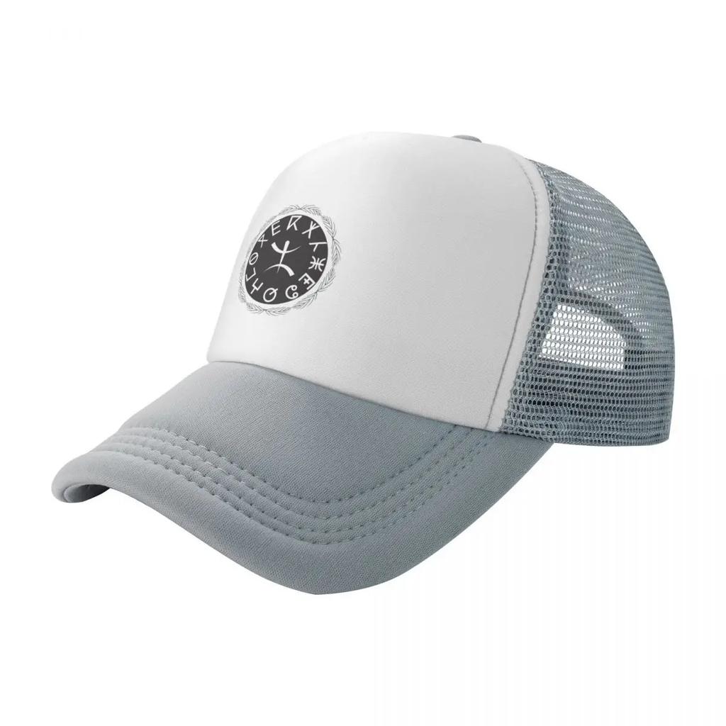 amazigh symbole with amazigh alphabet gift Baseball Cap Hat Man For The Sun Hat men sun hat Mens Hats Womens