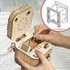 123 шт. Творческий DIY 3D ящик для сокровищ деревянная головоломка сборная игрушка подарок для детей подростков