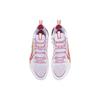 Li Ning SONIC Ультраамортизация Скользят Устойчивы к истиранию Средняя высота Баскетбольные кроссовки Мужские Белый Красный ABAS145-9