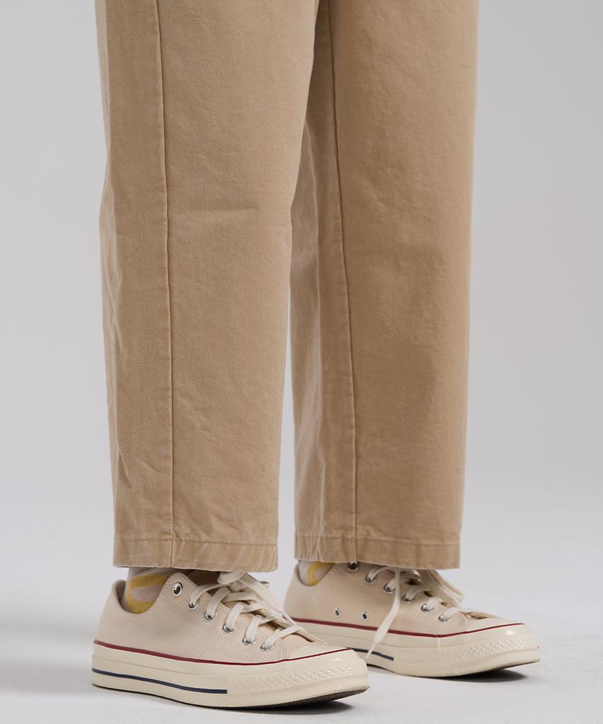 LEVHEARTED Cantus Wide Pants - Beige