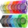 Women's Silicone Boys Jelly Quartz Unisex Geneva Girls Wrist Watch