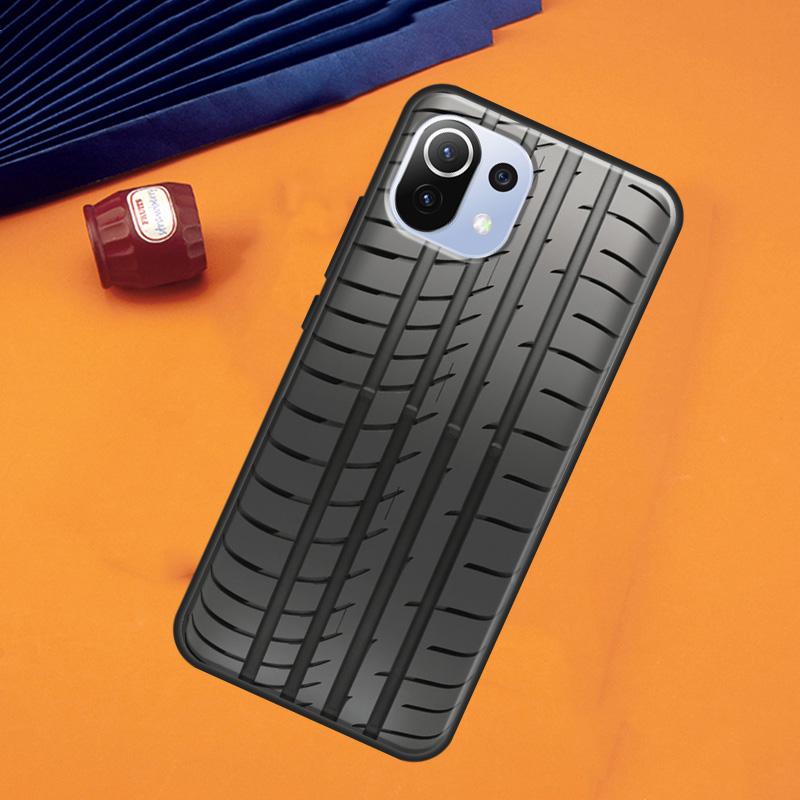 Чехол с рисунком протектора шины для POCO F5 X3 X5 Pro F3 F4 X4 GT M5s C40 Чехол для Xiaomi 13 11T 12T Pro 12 Lite 12X