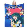 Urusei Yatsura Пледы Мягкие Бархатные Пледы Уютное Одеяло