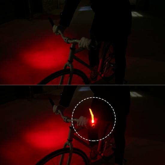 2 шт. Поворотники на руль Безопасные Антикоррозийные Алюминиевый сплав Руль с сигналом и светодиодными поворотниками для горного велосипеда