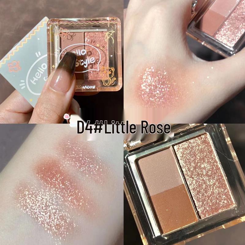 Привет Стиль Петит Матовое Трио Теней для Век: Нюдовые и глубокие земляные тона