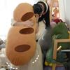 Bread Shape Pillow ,Funny Food Plush Stuffed Toy, Home Decoration, 3D Unique Lumbar for Kids Adults
