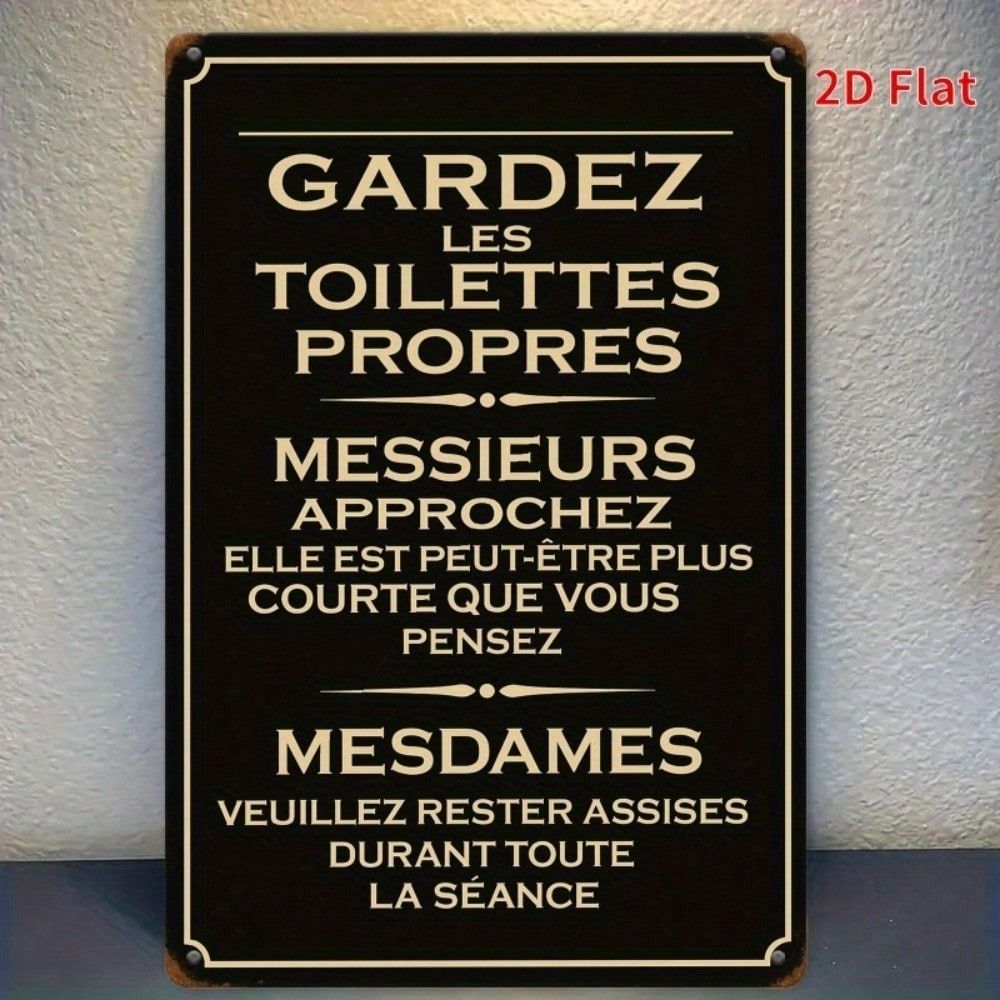 Винтажная металлическая жестяная табличка "Сохранение уток" 20x30 см для улицы, сада, ретро-декор стен