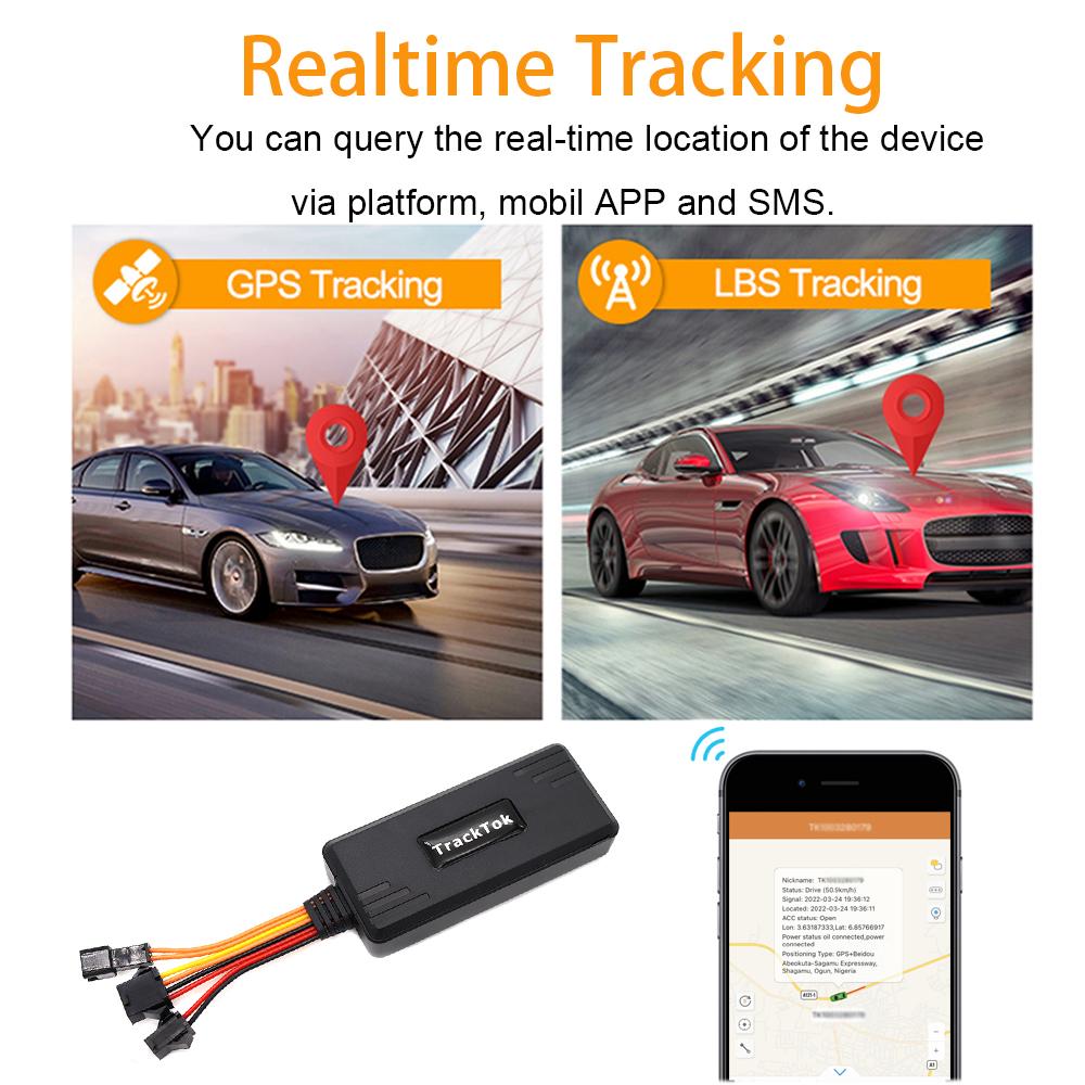 Новый многофункциональный автомобильный GPS-трекер GT06, 4G, противоугонная функция, блокировка в один клик, умное позиционирование через приложение