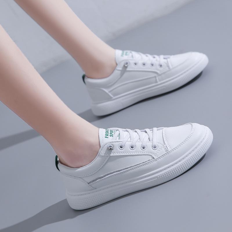 Женские белые туфли, новые весенние туфли, мягкие дышащие универсальные летние повседневные кроссовки, женская обувь