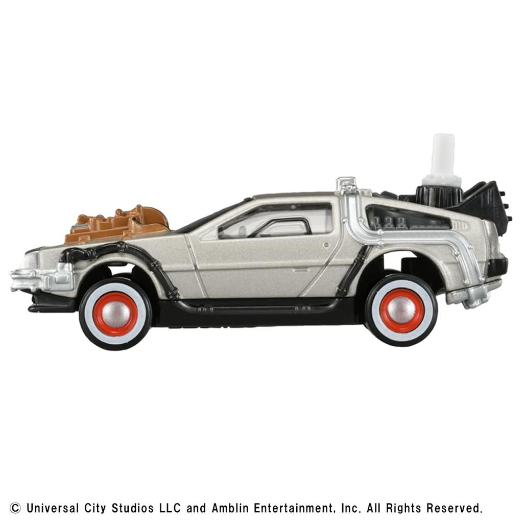 Takara Tomy Tomica Premium Unlimited 02 Back to the Future Time Machine Miniature Car Toy 6 and (Part 3) (Ages up)