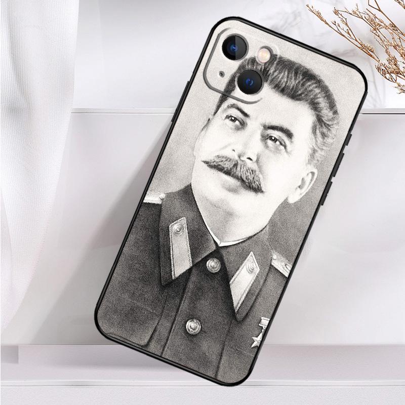 Russian Commander Stalin Shockproof Case For iPhone 18 17 16 Pro Max 11 14 15 Plus 12 13 Mini 16e 17 Air Phone Cover