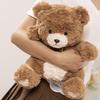 Creative Charming Plush Bear Toy Available In Brown Pink And White Colors