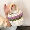 Tulip Hand-Woven Crossbody Bag DIY Kit - Perfect Gift for Your Bestie or Girlfriend